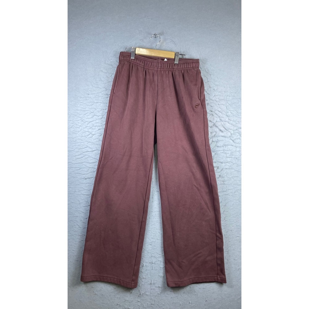 Fabletics Sweatpants Mens M Mauve Good Wide Leg Fleece Lounge Pants